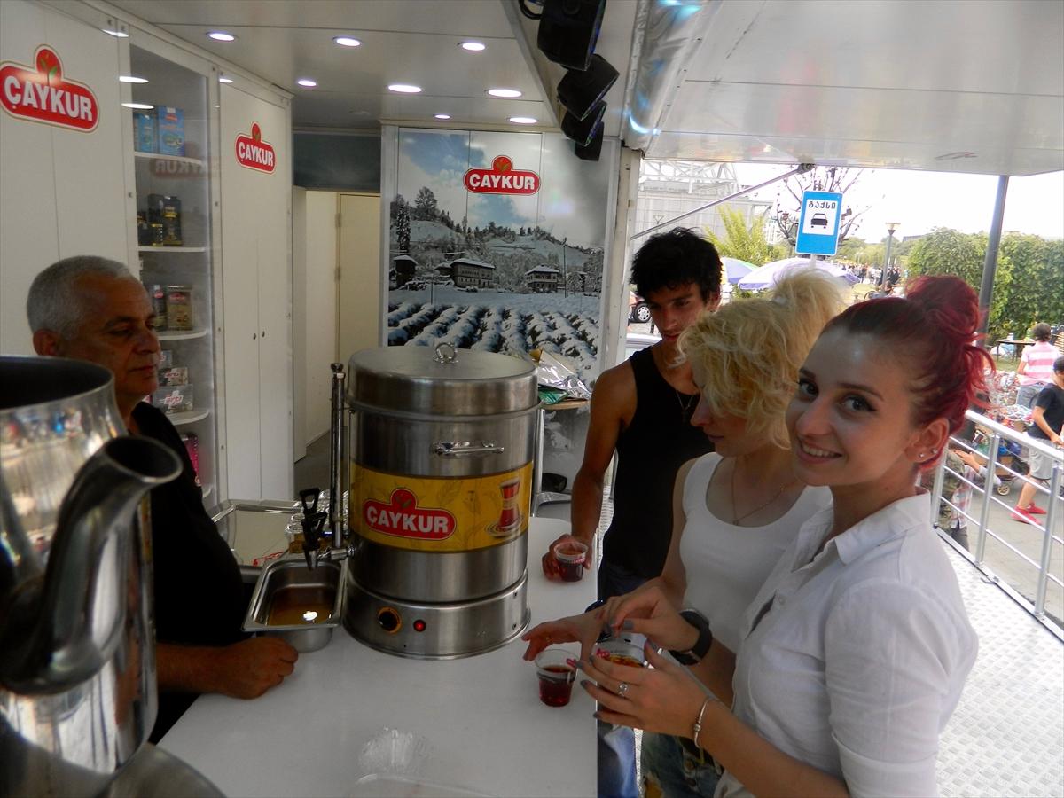 Türk çayı Gürcistan'da tanıtıldı