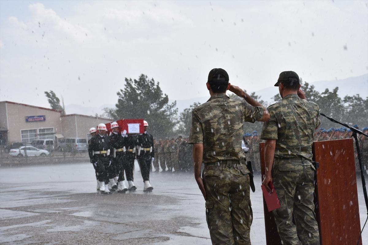 Şehit Abdulhadi Yılmaz'a veda
