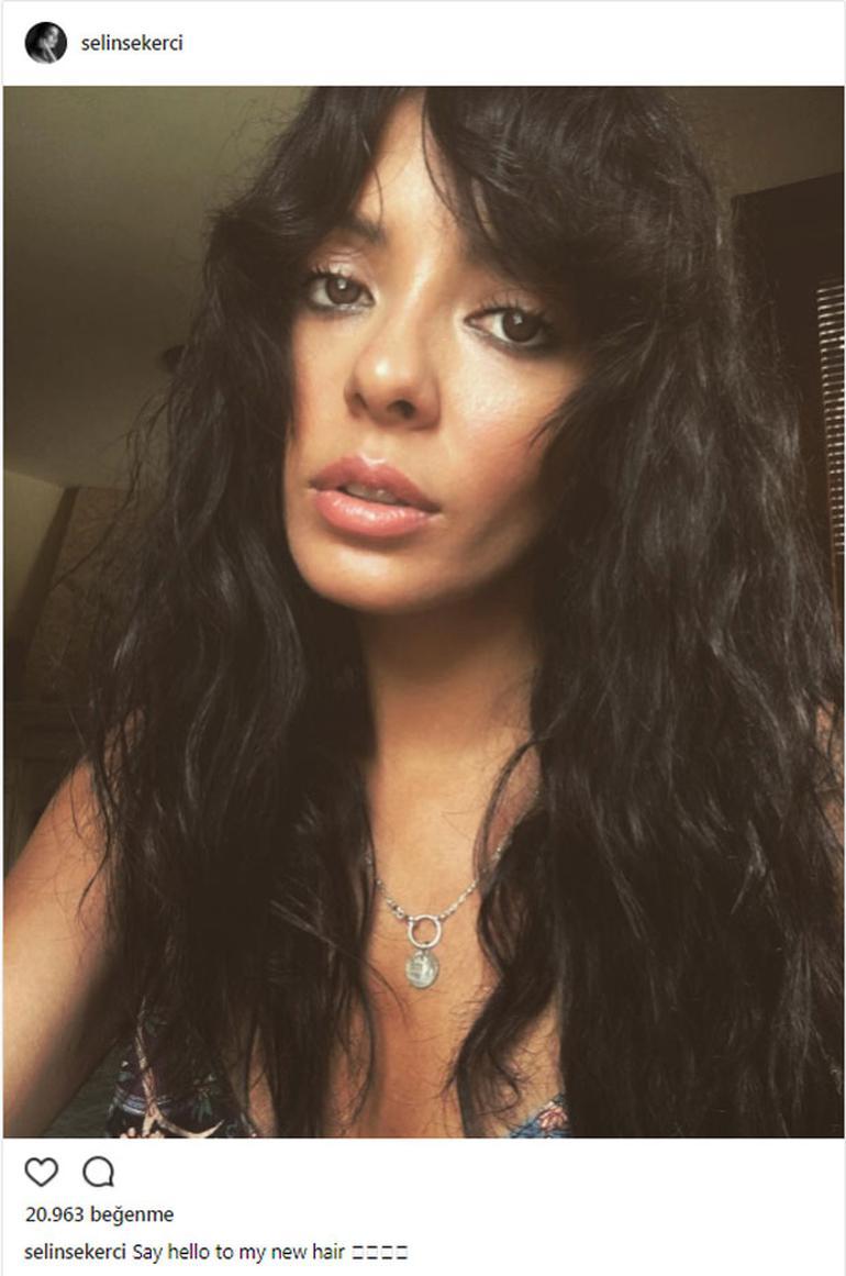 Selin Şekerci'nin yeni imajı