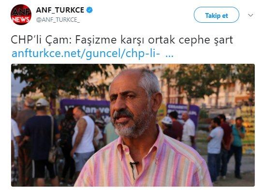 CHP'li vekil PKK medyasına konuştu