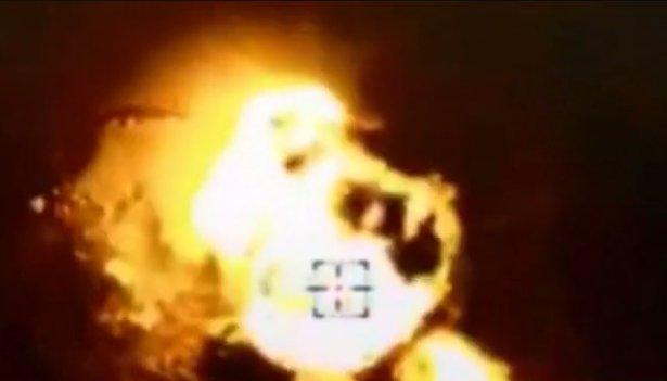 Rusya DEAŞ araçlarını vurdu