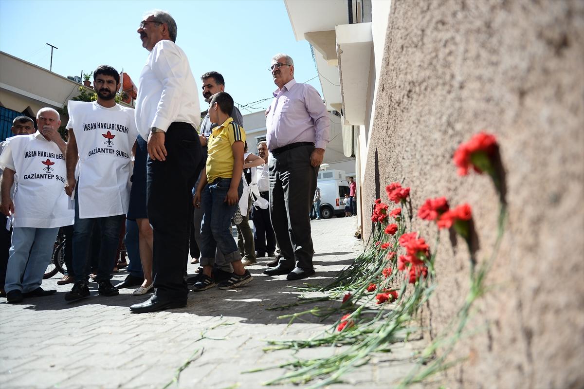Gaziantep'te düğün yerine düzenlenen terör saldırısının yıl dönümü