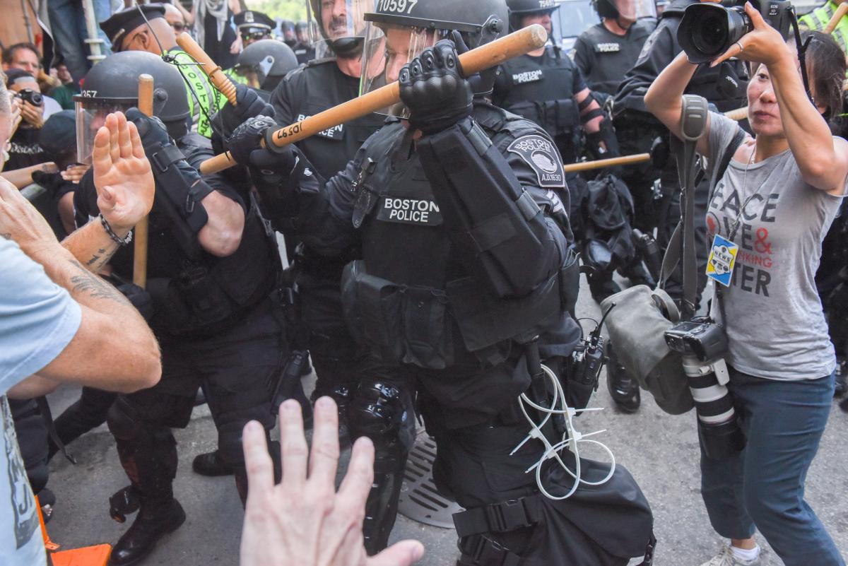 Boston'da olaylı gün