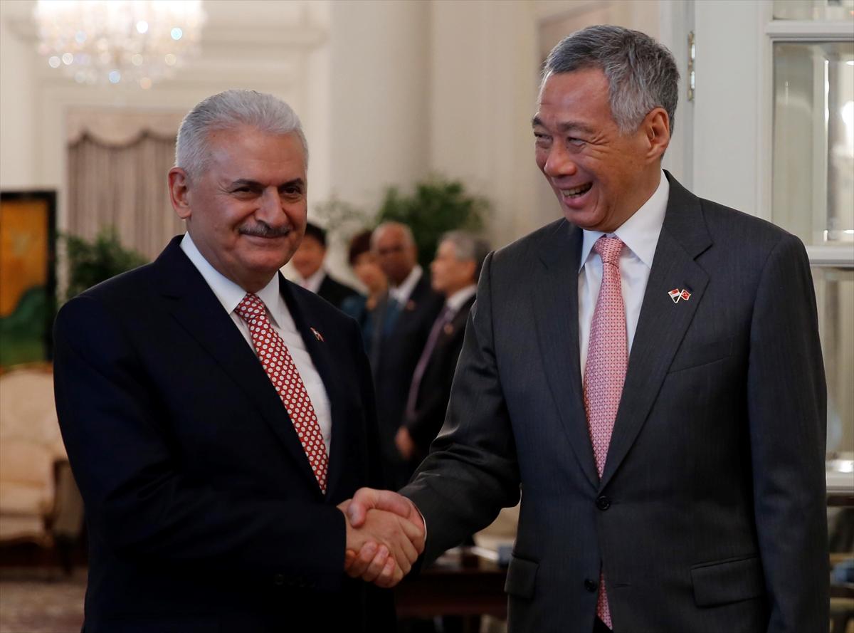 Başbakan Yıldırım Singapur'da konuştu