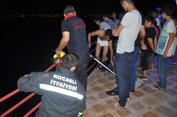 Hayvansever genç kedi için denize atladı