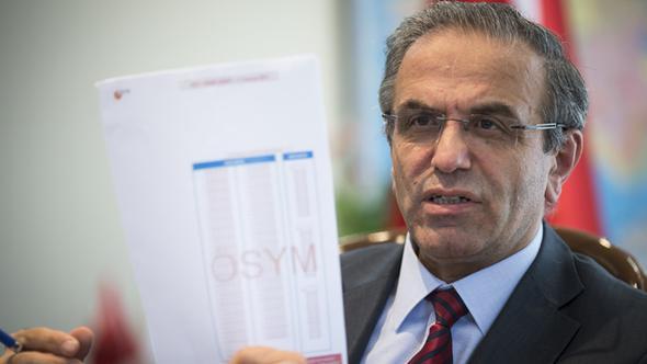 ÖSYM başkanı istifa etti