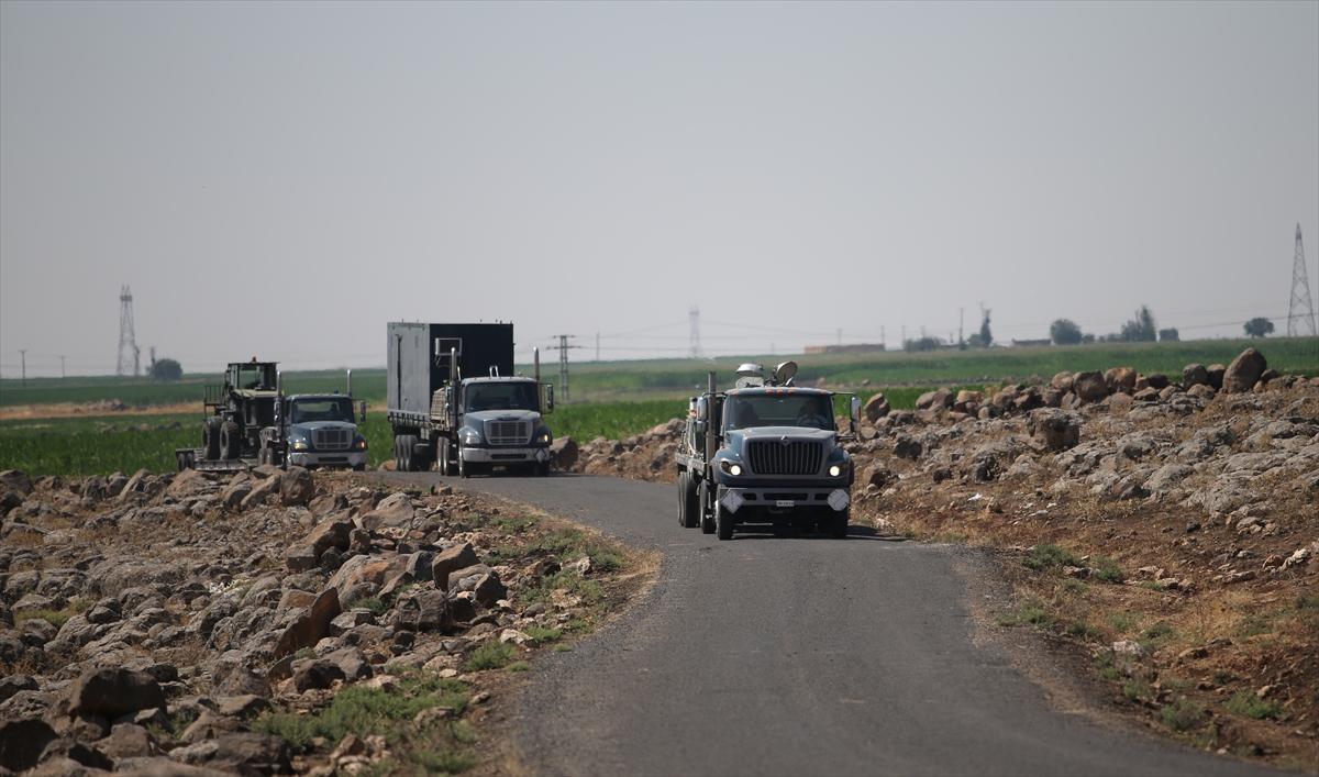 Şanlıurfa'da düşen ABD İHA'sının enkazı kaldırıldı