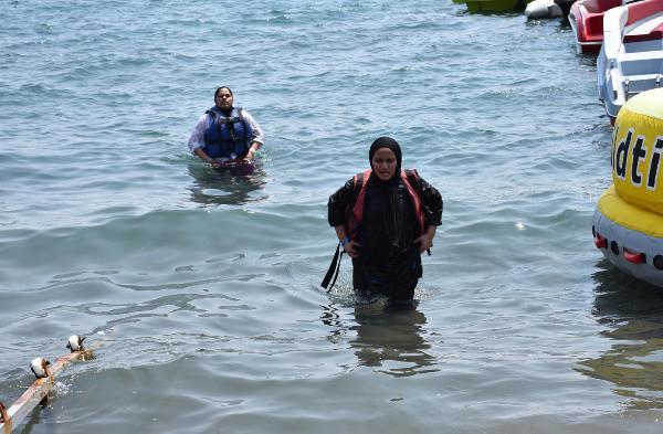 Marmaris'te turizmcilerin Ortadoğulu turist sevinci