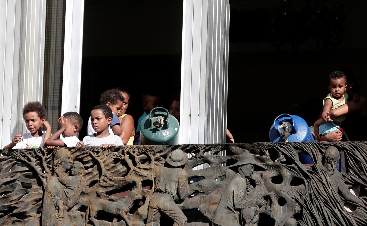 İtalya'da mültecilerin protestosu