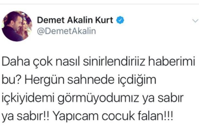 Demet Akalın'dan hamilelik açıklaması