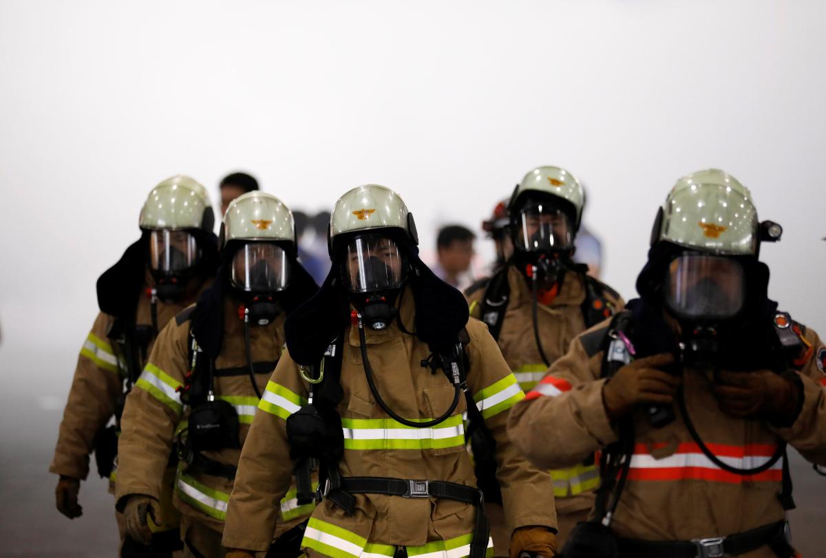 Güney Kore'de nükleer tatbikat