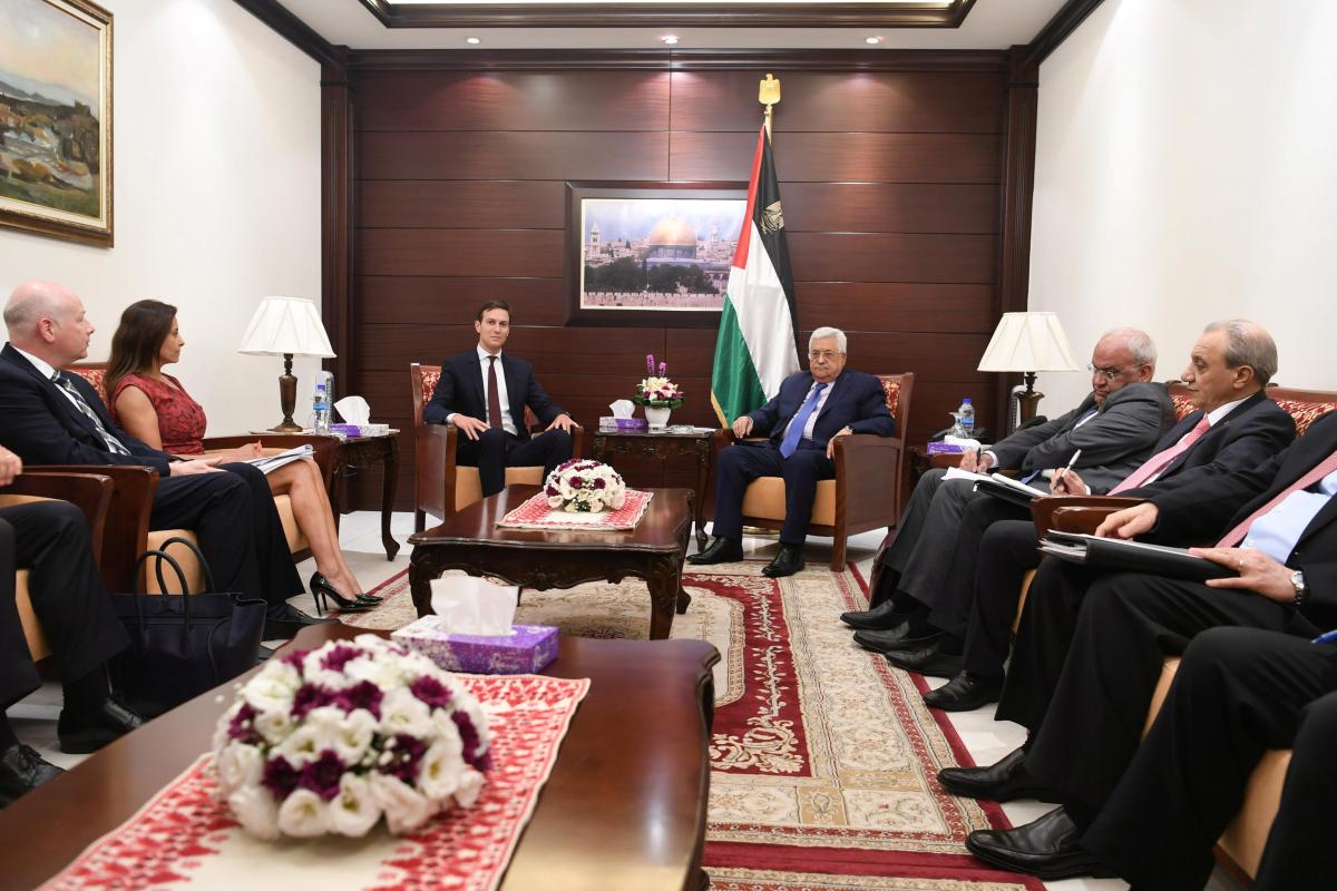 ABD heyeti Ramallah'ta