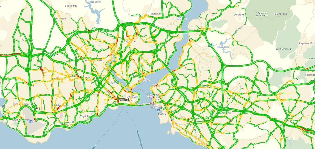 İstanbul'da trafik rahatladı