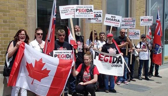 PEGİDA’dan Kanada’da İslam karşıtı gösteri