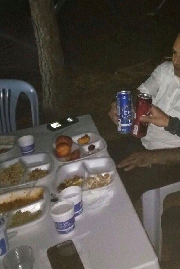 CHP: Kamp alanında içki içildi