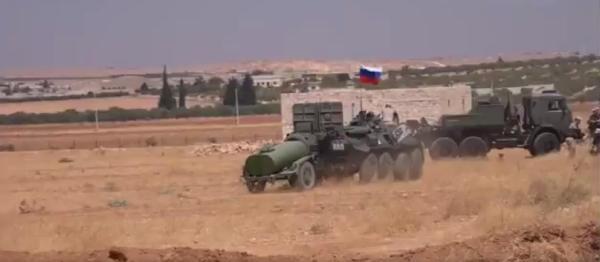 Rus askerleri Afrin ve Şehba bölgesine yerleşti