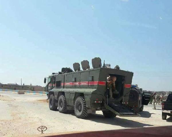 Rus askerleri Afrin ve Şehba bölgesine yerleşti