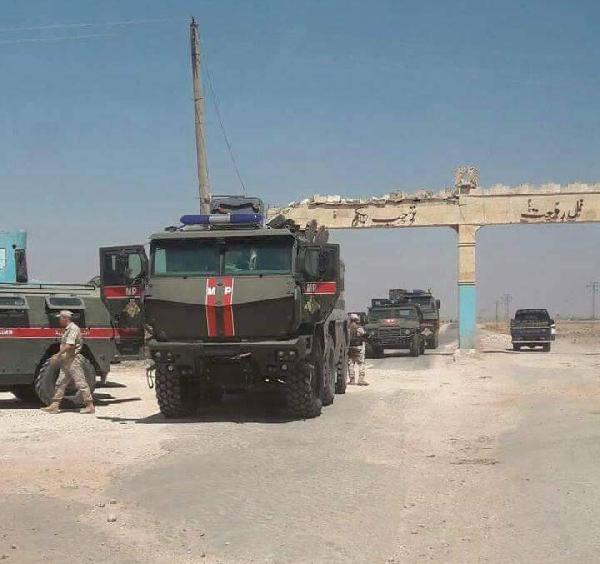 Rus askerleri Afrin ve Şehba bölgesine yerleşti