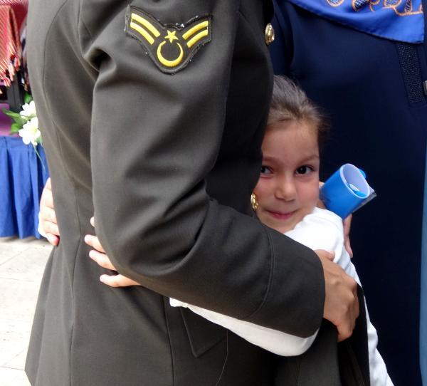 Rize'deki 30 Ağustos töreninde duygu dolu anlar