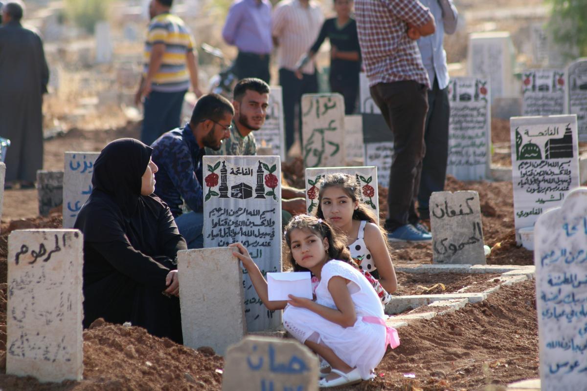 Suriyeli çocukların bayram sevinci