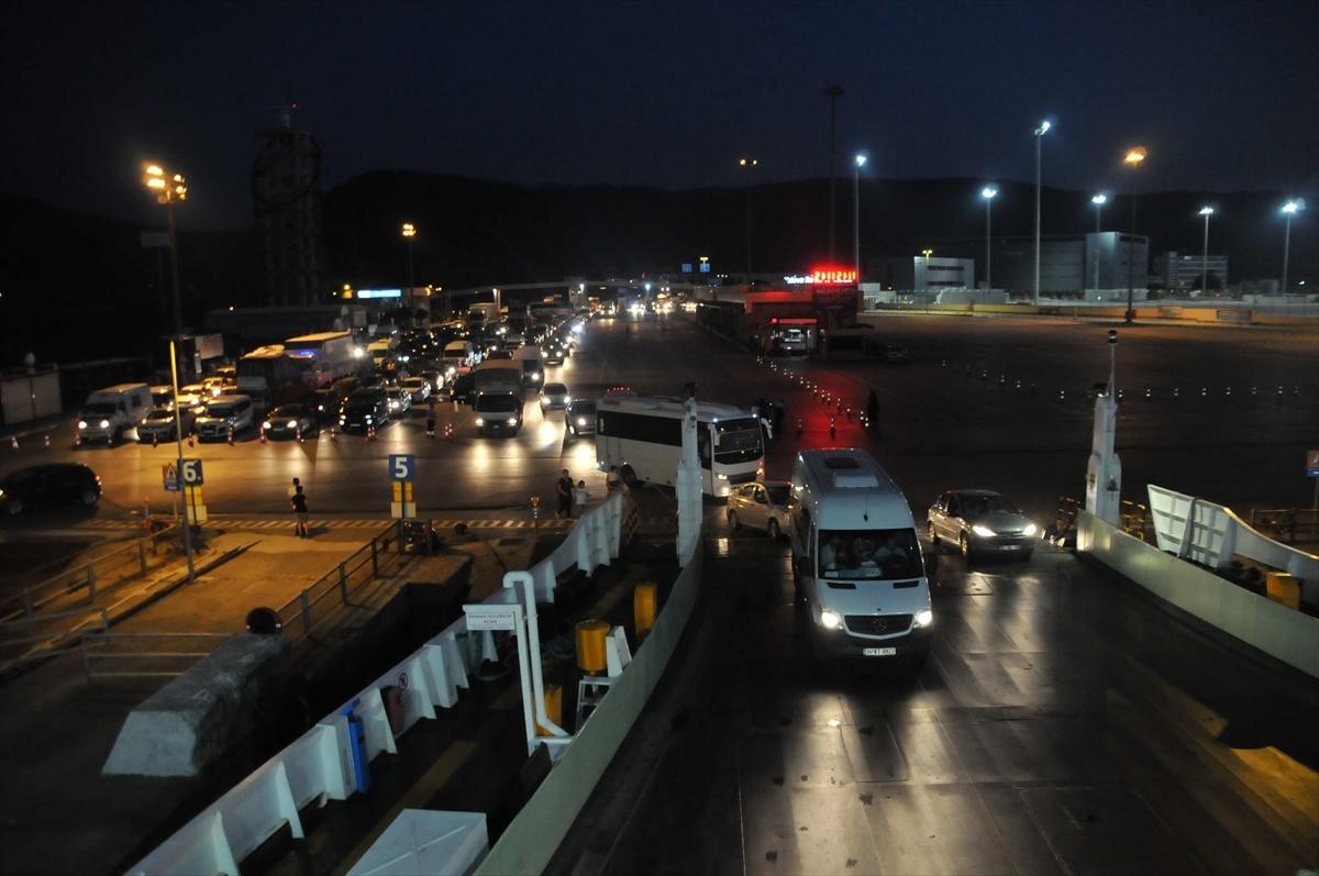 Kurban Bayramı tatilinden dönüş yolculuğu