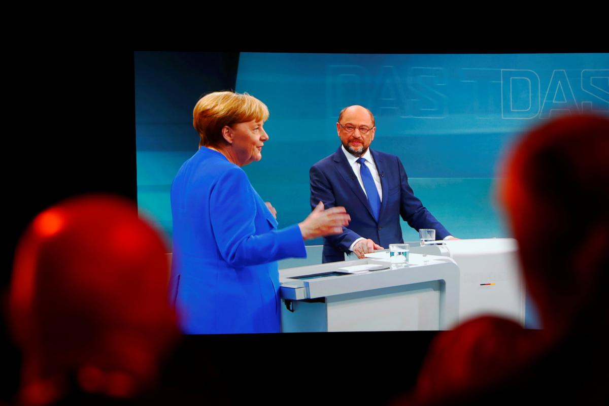 Merkel ve Schulz canlı yayında tartıştı
