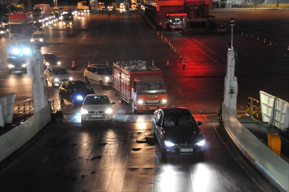 Kurban Bayramı tatilinden dönüş yolculuğu