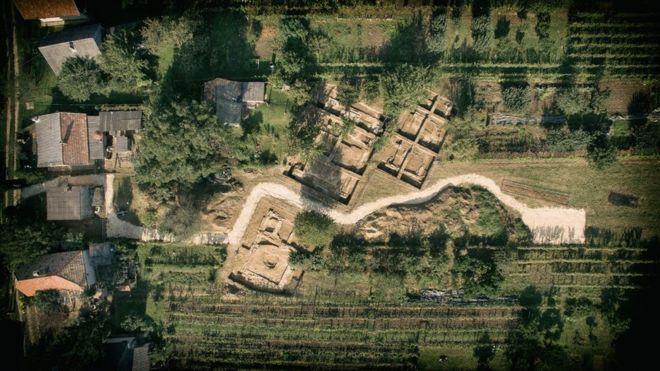 Zigetvar'da Kanuni Türbesi bulgularına ulaşıldı