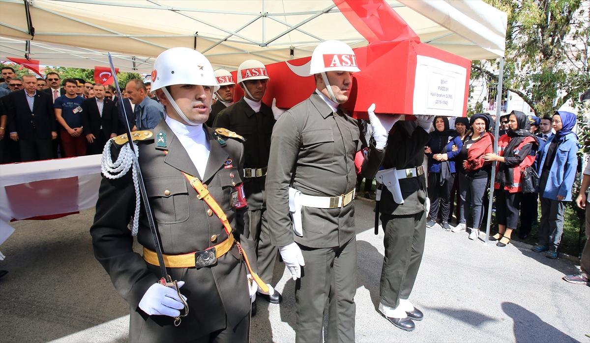 Şehit Piyade Er Gürel son yolculuğuna uğurlandı