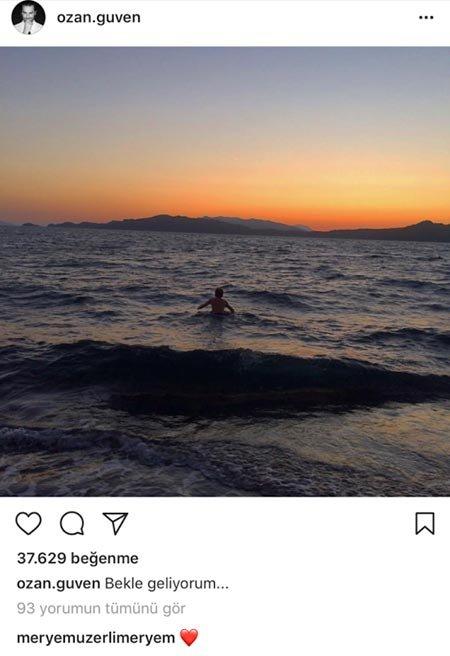 Meryem Uzerli eski sevgilisine geri döndü