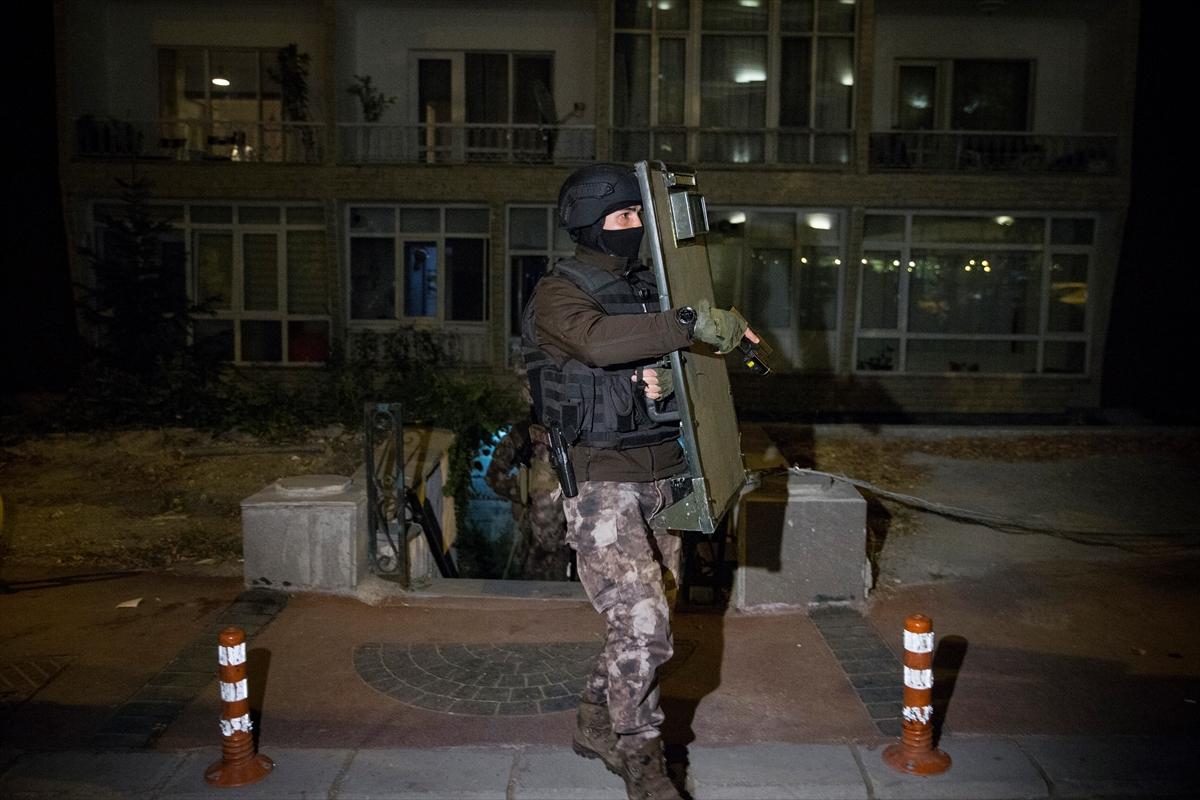 Başkentte terör operasyonu
