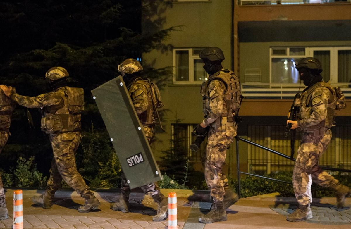 Başkentte terör operasyonu