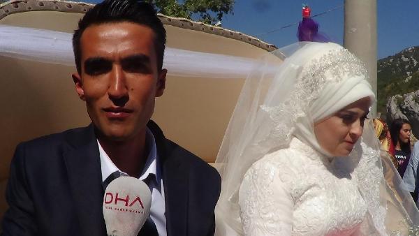 Faytondan düğün arabası