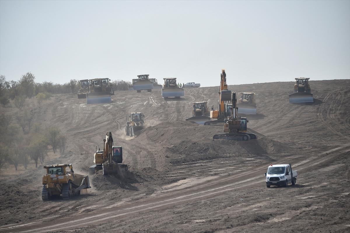 ODTÜ arazisinde yol yapım çalışmalarına başlandı