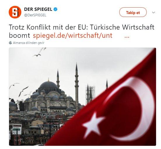 Türkiye'nin büyüme rakamları Alman medyasında