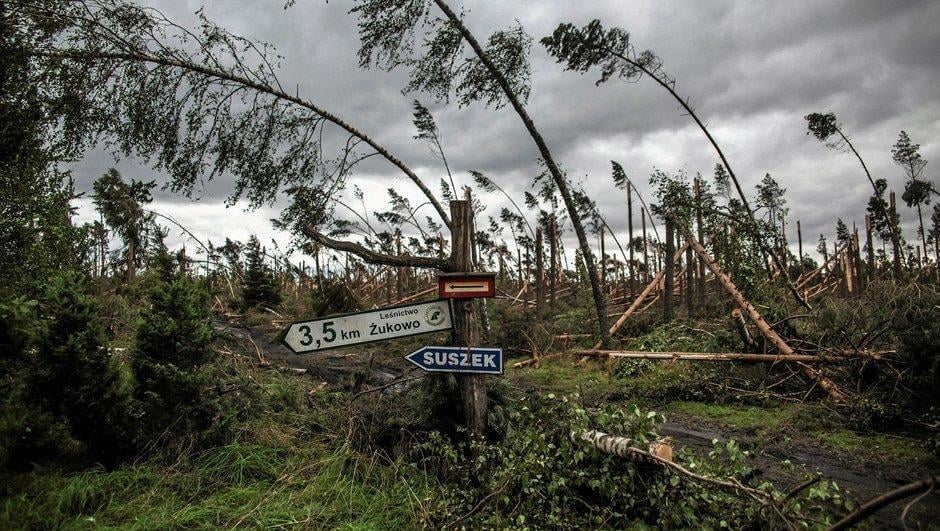 Avrupa'da fırtına etkili oldu