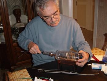 Cam şişede gemi nasıl yapılır