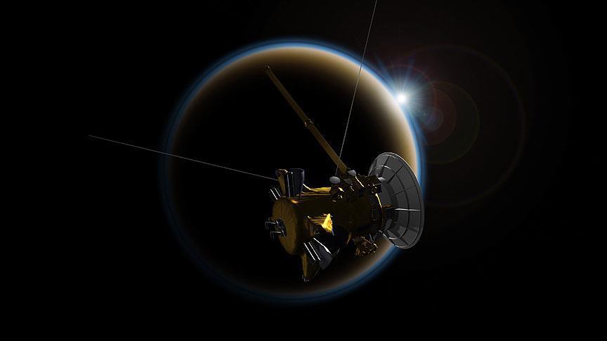 Cassini uydusundan Titan'a veda