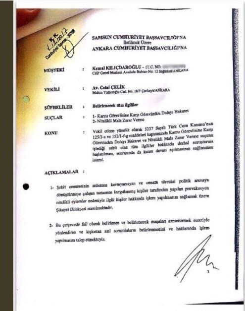 Kemal Kılıçdaroğlu şehit ailesiyle mahkemelik oldu