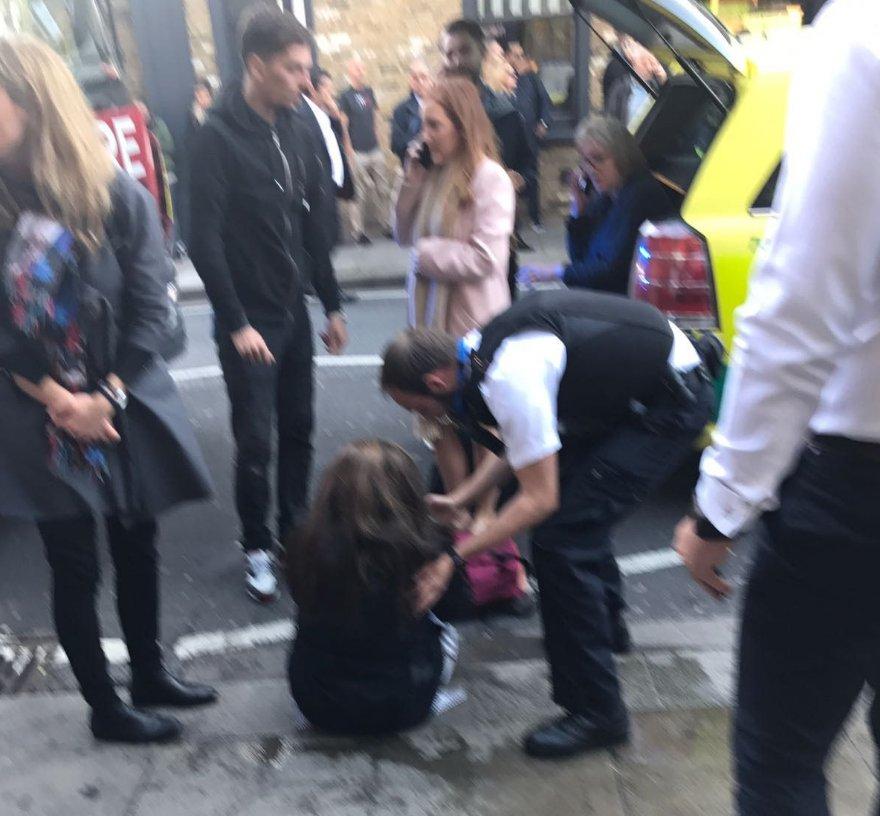 Londra metrosunda patlama