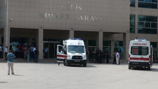 Kilis Adliyesi'nde silahlı kavga