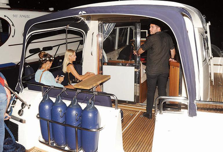 Hacı Sabancı'nın gece kaçamağı