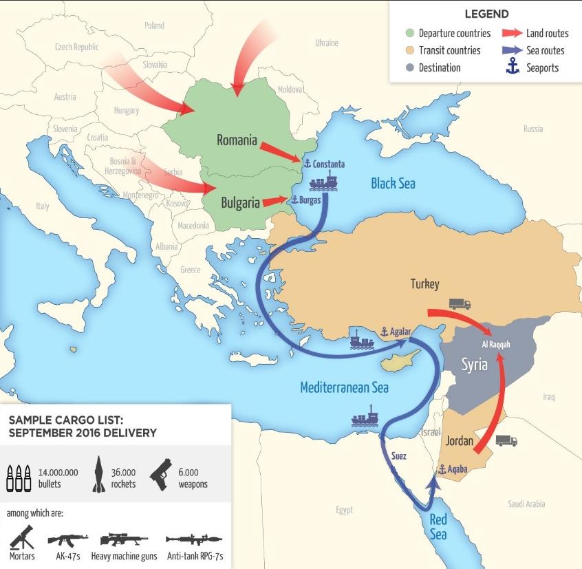 ABD, yasadışı yollarla temin ettiği silahları PYD'ye verdi