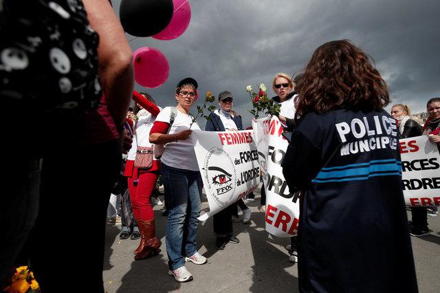 Fransa'da polislerden OHAL protestosu