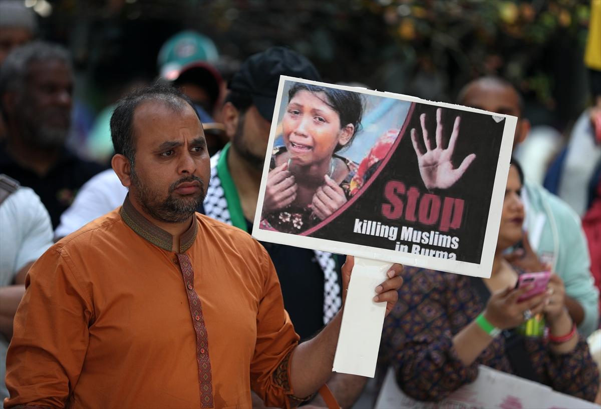 Müslümanlar Arakan için Chicago'da toplandı