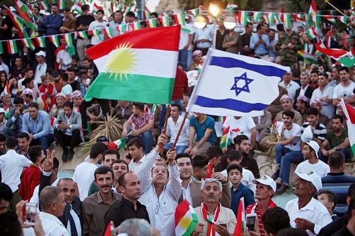 Kuzey Irak'ta yine İsrail bayrakları dalgalanıyor