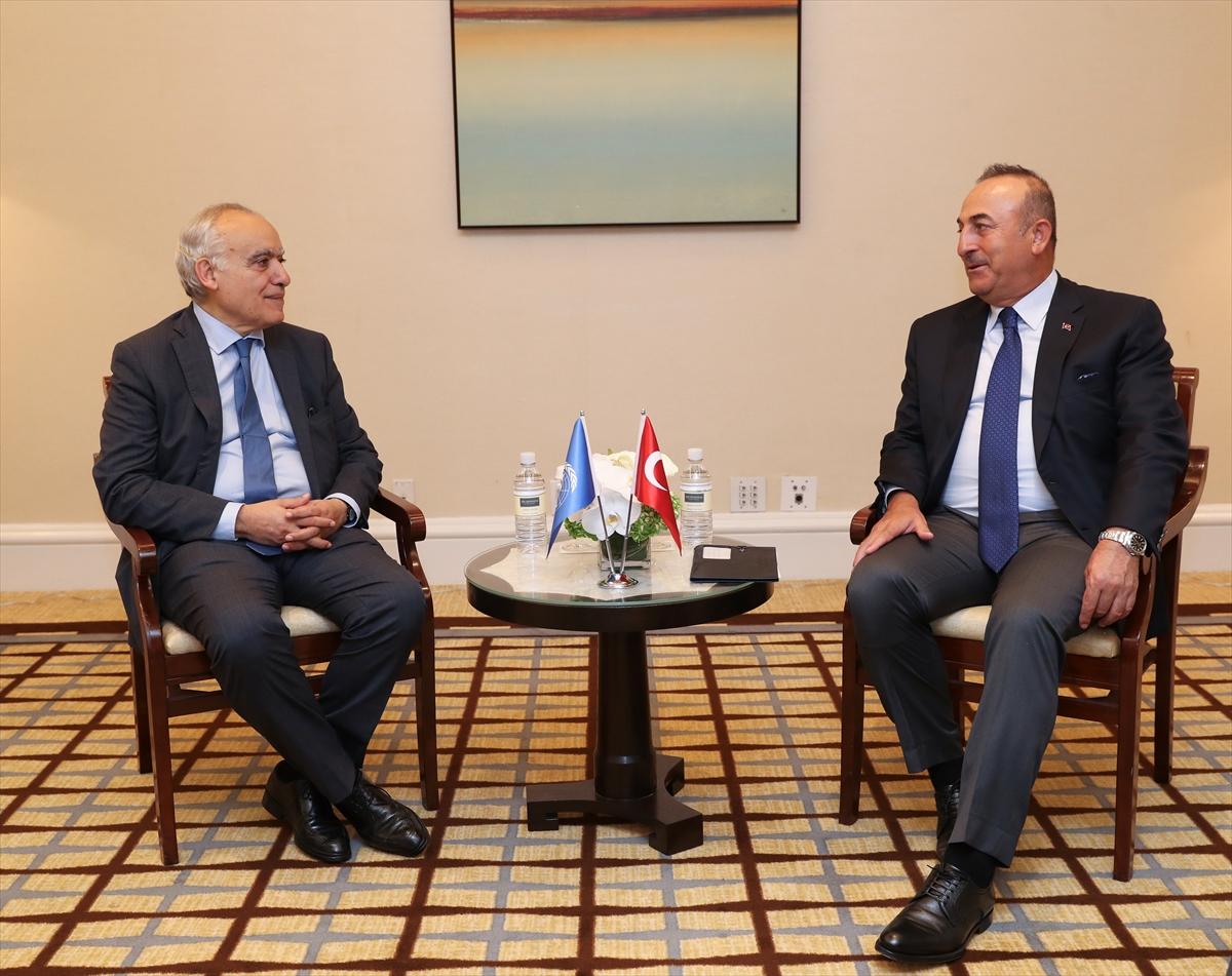 Bakan Çavuşoğlu, BM Libya temsilcisiyle görüştü