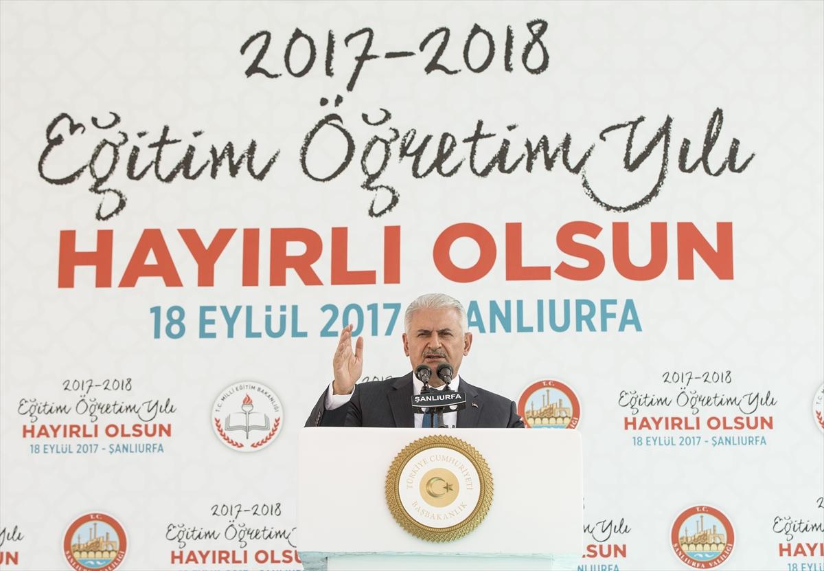Başbakan Yıldırım Şanlıurfa'da