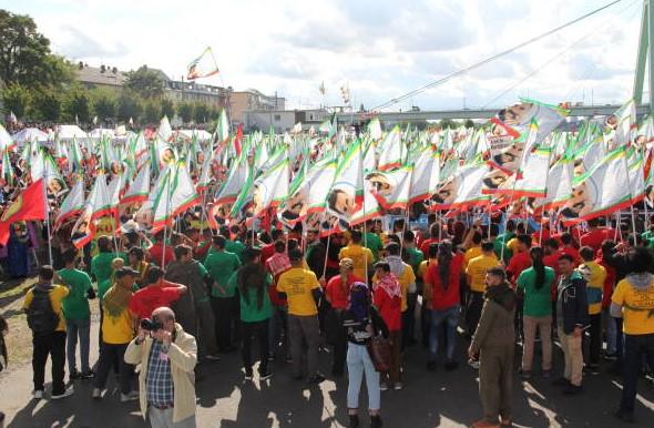 Almanya'dan PKK gösterisi hakkına açıklama