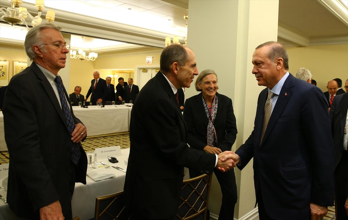 Cumhurbaşkanı Erdoğan'ın New York temasları